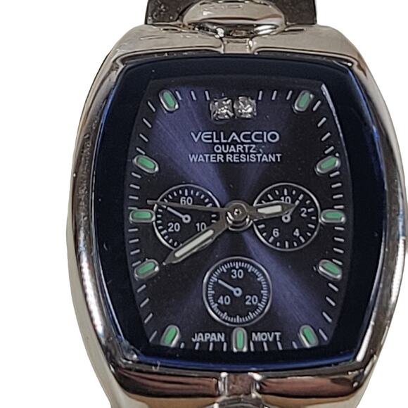 Vellaccio Quartz Watch Stainless Steel Bracelet Water Resistant Japan Movement - Picture 2 of 16